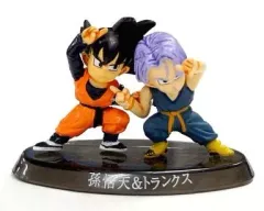 【中古】トレーディングフィギュア 孫悟天＆トランクス(カラーver.) 「超造形魂 ドラゴンボールZ ～其の七～」
