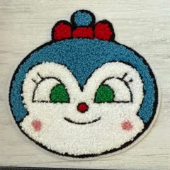 コキンちゃん　アンパンマン　ワッペン　アップリケ　大きめ　モコモコ