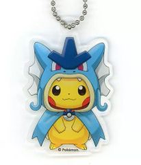 [Used] Goods H. Pikachu (Gyarados Pretend Play (Blue)) "Pokémon Acrylic Keychain Collection Magikarp Pretend Play & Gyarados Pretend Play Pikachu"
