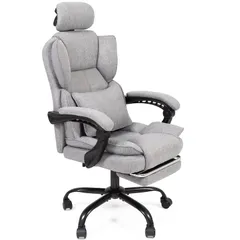 大人気　デスク pcチェア パソコンチェア ハイバック ポケットコイルが内蔵 オットマン付き 座り心地絶品 ハイバック ヘッドレスト テレワーク 広い座面 腰痛対策 オフィスチェア 疲れない 社長椅子 多機能 在宅勤務 LX-19CL ゲーミングチェア (ファ