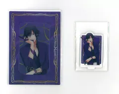 【中古】グッズセット 一ノ瀬トキヤ カスタマイズビジュアルカードコレクション＆ミニアクリルスタンドセット 「ブロッコリーオンラインくじ うたの☆プリンスさまっ♪ Color Ribbon Ver.」 C-4賞