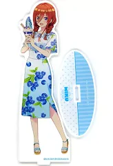 【中古】アクリルスタンド・アクリルパネル 中野三玖 描き下ろしイラスト フルーツワンピースver. BIGアクリルスタンド 「映画 五等分の花嫁」