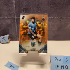 2024 Topps Chrome Sapphire サファイア Erison 15/25 Kawasaki Frontale Cracked Ice Refractor RC ルーキー Rookie Jリーグ カード