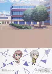 【中古】紙製品 宮益坂女子学園(望月穂波＆日野森志歩) ペーパージオラマ 「劇場版 プロジェクトセカイ 壊れたセカイと歌えないミク」 入場者特典 第7弾 第11週目