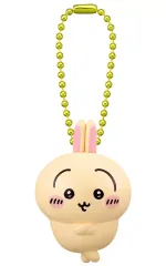 【中古】食玩 キーホルダー 3.うさぎ 「ちいかわ マスコットつきビスケット」