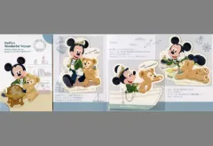 【中古】ポストカード ミッキーマウス＆ダッフィー ステッカー付きポストカード 「ダッフィーのワンダフル・ヴォヤッジ2022」 東京ディズニーシー限定