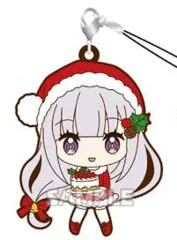 【中古】ストラップ(キャラクター) エミリア 「Re：ゼロから始める異世界生活 トレーディングラバーストラップ～クリスマスver.～」