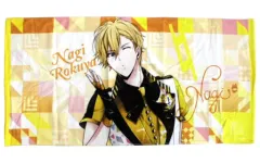【中古】タオル・手ぬぐい(キャラクター) 六弥ナギ ビッグタオル 「アイドリッシュセブン 1st LIVE Road To Infinity 展覧会」 限定グッズ付前売券特典