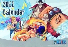 【中古】カレンダー ONE PIECE 2011年度卓上カレンダー