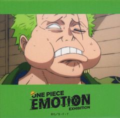 [중고] 코스터 로로노아 조로 [원피스 ONE PIECE EMOTION 트레이딩 백운석 코스터]