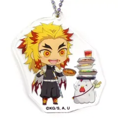 【中古】雑貨 煉獄杏寿郎 「鬼滅の刃×ローソン アクリルキーホルダー」