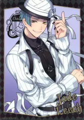 【中古】クリアポスター ジェイド・リーチ 「ジャンボカードダス ディズニー ツイステッドワンダーランド クリアビジュアルポスター5」