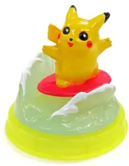 【中古】トレーディングフィギュア なみのりピカチュウ 「ポケットモンスター ポケモンジオラマ」