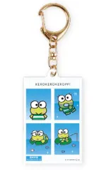 【中古】キーホルダー けろけろけろっぴ 「サンリオキャラクターズ トレーディング証明写真風キーホルダー vol.2」