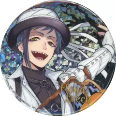 【中古】バッジ・ビンズ フロイド・リーチ ホログラム缶バッジ～スケアリー・モンスターズ!2023ver.～ 「ディズニー ツイステッドワンダーランド」 ナムコ限定