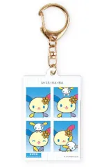 【中古】キーホルダー ウサハナ 「サンリオキャラクターズ トレーディング証明写真風キーホルダー vol.2」