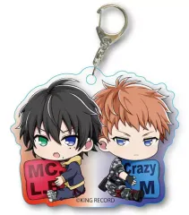 【中古】キーホルダー・マスコット(キャラクター) 山田三郎＆毒島メイソン理鶯(ペア柄ver.) ぎゅぎゅっとアクリルキーホルダー 「ヒプノシスマイク -Division Rap Battle-」