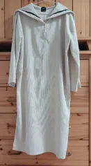 セーラーカラー ロング丈ワンピース