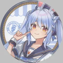 【中古】バッジ・ピンズ 兎田ぺこら(マリンアイドル衣装) 「バーチャルYouTuber ホロライブ×ローソン 缶バッジ」