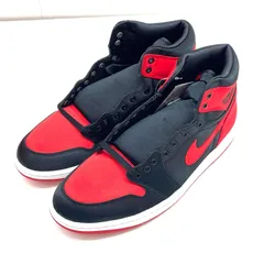 【中古】NIKE | ナイキ Women's Air Jordan 1 Retro High OG Satin Bred スニーカー  レッド サイズ:29.0cm【尾張小牧店】【専】