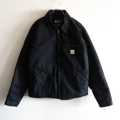 【美品】Carhartt【Detroit Jacket デトロイトジャケット】M ブラック BLK ダック カーハート 古着 26020584のサムネイル