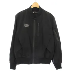 ジーユー GU アンダーカバー UNDERCOVER リブブルゾン ジップアップ S 黒 ブラック /TK