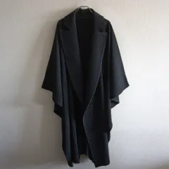 【美品】 HOMME PLISSE ISSEY MIYAKE【プリーツ コート】1 ブラック オムプリッセ イッセイミヤケ 26020519のサムネイル