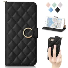 【新品】 MAGICASE FOR iphoneSE 2020 ケース 手帳型 チェック柄 刺繍 かわいい iPhone SE3 第三世代 ケース iphone8 ケース 手帳型 おしゃれ 人気 カード収納 アイフォンSE3 財布型 アイホンSE2ケース  0