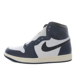 ナイキ NIKE AIR JORDAN 1 RETRO HIGH OG エア ジョーダン 1 スニーカー US10.5 ネイビー ホワイト DZ5485-401 /YO9 ■