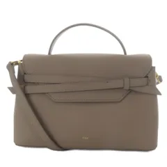 トーヴ TOV MIMI M ハンドバッグ ワンハンドル ショルダーバッグ 2way レザー グレージュ /YO23