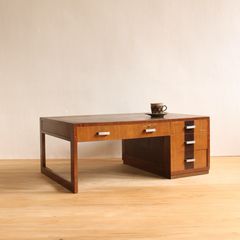 デスク 机 木製 引き出し 古道具 古家具 ビンテージ アンティーク