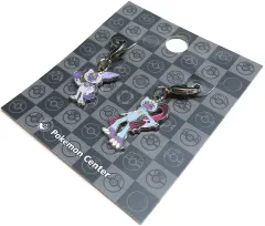 【中古】キーホルダー H215.ニューラ(ヒスイのすがた)＆903.オオニューラ 全国ずかんメタルチャーム(2個セット) 「ポケットモンスター」 ポケモンセンター限定