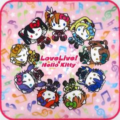 [중고] 수건·수건(캐릭터) μ's 미니 타월 [러브라이브! The School Idol Movie×헬로 키티]