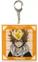 【中古】雑貨 沢田綱吉(ストリートver.) BIGアクリルキーホルダー 「家庭教師ヒットマンREBORN!」