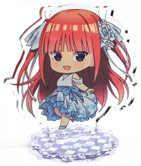 【中古】アクリルスタンド・アクリルパネル 中野二乃 ちびきゃらアクリルスタンド Snow Party ver. 「五等分の花嫁∬ POP UP SHOP in 新宿マルイ アネックス vol.4」