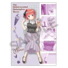 【中古】クリアファイル 中野二乃(ジャンクフード) シングルクリアファイル(A4) 「映画 五等分の花嫁」