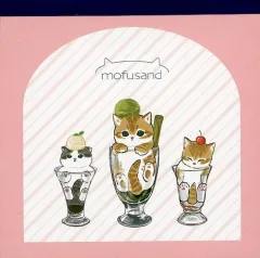 【中古】ノート・メモ帳 スイーツ スクエアメモ 「mofusand」