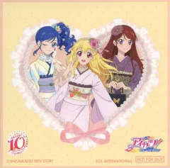 【中古】シール・ステッカー 集合 特典ステッカー 「アイカツ!シリーズ 10th アニメイトフェア」 対象商品購入＆ご予約特典