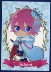 【中古】キャラカード さとみ(すとろべりーぷりんす)/SDキャラ STPR Collection Card(2022 Strawberry Winter ver.!!) 2022クリスマスグッズ STPR Collection Cardくじ景品