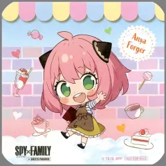 【中古】マグカップ・湯のみ アーニャ・フォージャー(ミニキャラ) オリジナルコースター 「SPY×FAMILY×SWEETS PARADISE」 コラボメニュー注文特典