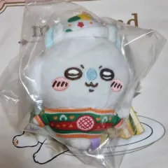 ちいかわ セブンイレブン クリスマス 一番くじ D賞 モモンガ マスコット ぬいぐるみ