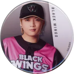 【中古】バッジ・ピンズ 廣野凌大 缶バッジ 「『ACTORS☆LEAGUE in BaseBall 2023』オンラインくじ(BLACK WINGS)」 D-16賞