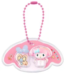 【中古】食玩 キーホルダー 3.マイメロディ 「サンリオキャラクターズ パッケージチャーム＆チョコボーロ」