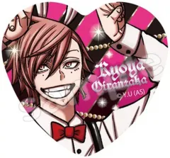 【中古】バッジ・ビンズ 花魁坂京夜 「桃源暗鬼 トレーディングハート缶バッジ」