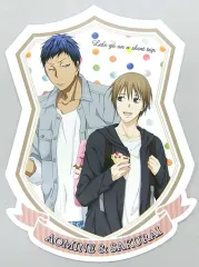 【中古】ポストカード(キャラクター) 青峰大輝＆桜井良 ダイカットポストカード 「黒子のバスケ キャラポップストア ～Let’s go on a short trip.～」 お散歩しませんか? ～Let’s go for a walk.～ 参加特典