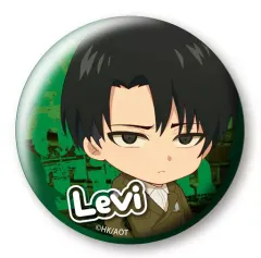 【中古】バッジ・ピンズ(キャラクター) リヴァイ 缶バッジ 「進撃の巨人」