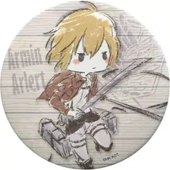 【中古】バッジ・ピンズ(キャラクター) アルミン・アルレルト 「進撃の巨人 Season 3 グラフアートデザイン 缶バッジ 01」