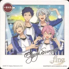 【中古】コースター(キャラクター) fine(等身) コレクションコースター 「一番カフェ×あんさんぶるスターズ! ～Enjoy summer! PART2～」 ドリンク注文特典