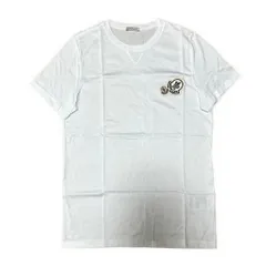 MONCLER ダブルワッペン　2023SS ホワイト Tシャツ　S 4S107