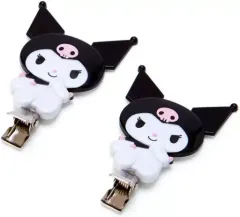 【中古】アクセサリー(非金属) クロミ ダイカット前髪クリップ(縦) 「サンリオキャラクターズ」